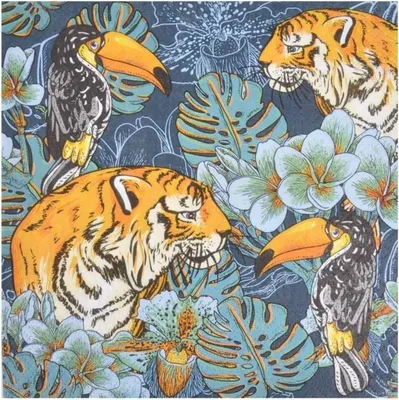 Image de Lot de 20 serviettes papier Nature sauvage