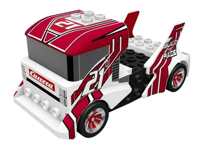 Produktbild von Build 'n Race - Race Truck white
