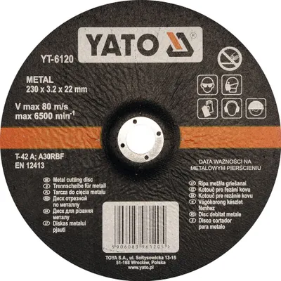 Obrázek produktu pro Yato YT-6120, 23 cm, 5 kusů