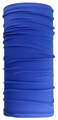 Image de Écharpe multifonction bleue, écharpe tube, foulard | Sport et plein air | Femmes et hommes | Respirante, lavable, élastique | Bords cousus