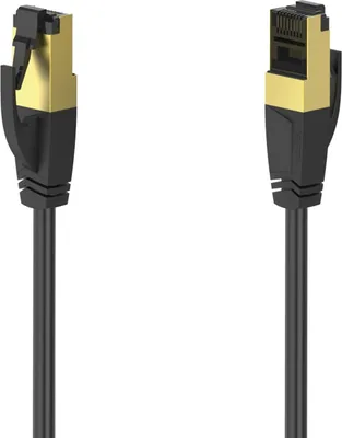 Produktbild von Hama Netzwerkkabel CAT-8, 40 Gbit/s, S/FTP, 1,5 m