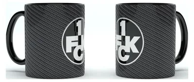 Produktbild von FCK Tasse Prag Carbon Logo schwarz