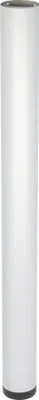 Produktbild von WAGNER Möbelbein/Systemrohr TENO - Ø 60 x 710 mm, individuell kombinierbar, Alu-Eloxal-Optik, Tragkraft 50 kg - 12340701