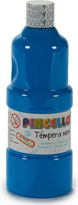 Obrázek produktu pro Tempera Pincello Neon Blue 400 ml (6 kusů)