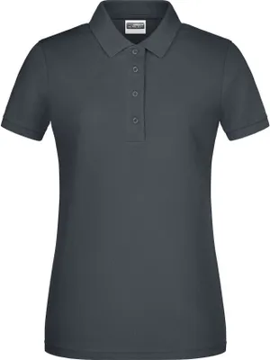 Produktbild von Ladies' Basic Polo Klassisches Poloshirt graphite, Gr. S