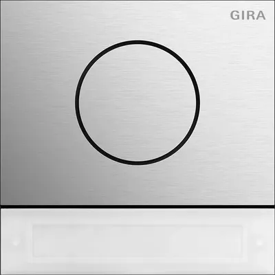 Produktbild von Gira 5569926 Türstationsmodul Inbetriebnahme-Tasten System 106 Aluminium
