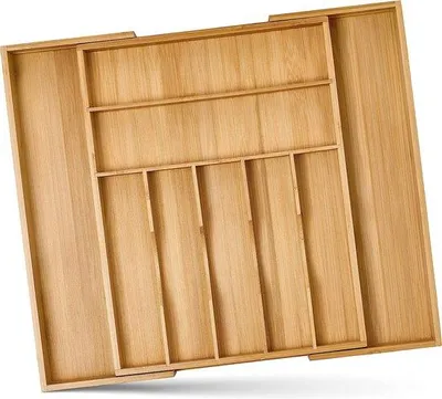 Produktbild von Famanu Besteckkasten verstellbar 33-50/7-9 - Küchenlade-Organizer