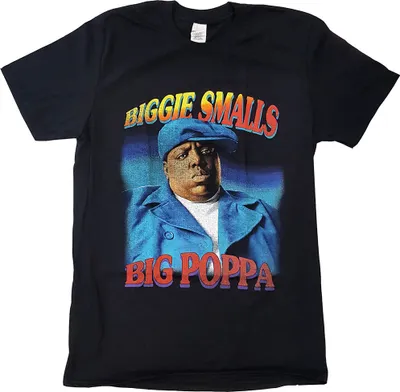 Produktbild von Notorious B.I.G. Poppa Black L T-Shirt