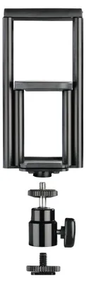 Produktbild von Hama 00004625, Schwarz, 1/4", 1 Stück(e), 183 g, 90 mm, 230 mm