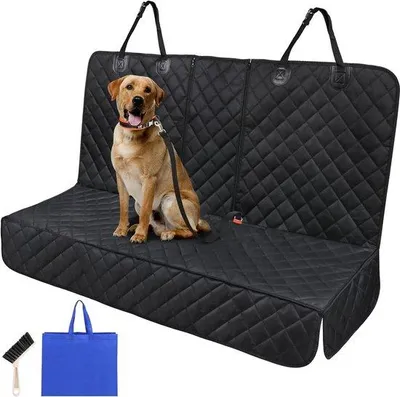 Immagine prodotto di Cuccia universale per cani a forma di auto - 137 cm (L) x 119 cm (P) - Resistente e durevole - Con cinture di sicurezza - Per auto e camion