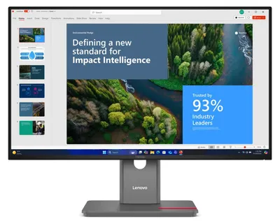 Zdjęcie produktu dla Lenovo ThinkVision P27UD-40, 68,6 cm (27"), 3840 x 2160 px, 4K Ultra HD, LED, 6 ms, Czarny
