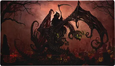 Produktbild von Dragon Shield Spielmatte – Halloween 2025: Der Sensenmann