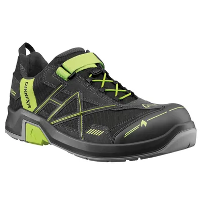 Produktbild von HAIX Sicherheitsschuhe CONNEXIS SAFETY T Low grey/citrus 6.0 / EU 39