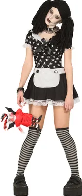 Produktbild von teuflische Puppe Kostüm für Damen Gr. M/L, Größe:M