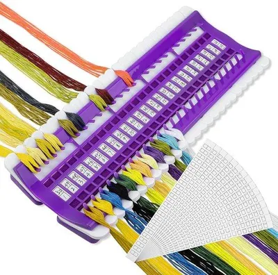 Immagine prodotto di Organizer per cucito e ricamo con 50 scomparti, incluse 15 etichette
