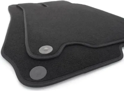 Produktbild von NEU Fußmatten Mercedes SL R230 AMG Original Qualität Velour Automatte schwarz
