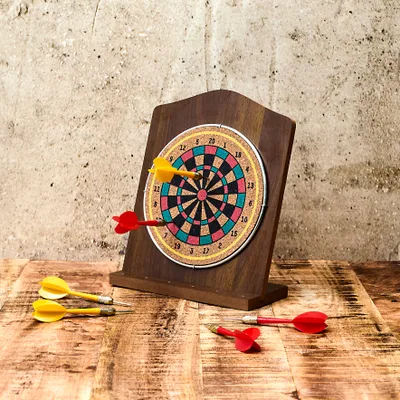 Image de Jeu De Flechette En Bois