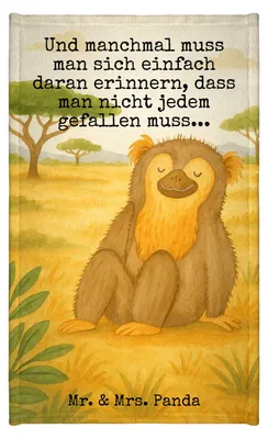 Produktbild von Mr. & Mrs. Panda Handtuch Affe Design - Weiß - Geschenk, Affen, Selfcare, Liebe, Klein, gäste wc, Afrika, Gäste-WC, Gästetuch, Selbstliebe, Motivation