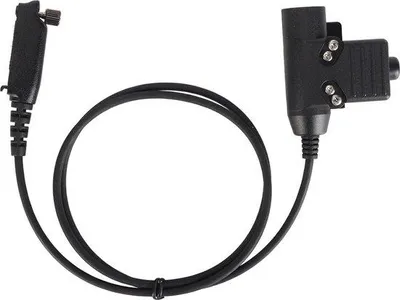 Obrázek produktu pro Adaptér kabelu pro sluchátka s mikrofonem k vysílačkám Stp8000, Stp8030, Stp8035 a Stp8038 – kompatibilní s U94