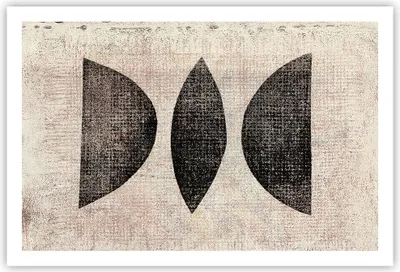 Produktbild von Poster - Poster ohne Rahmen - Form Figuren Geometrisch - 91,5x61 cm - Wand Bild - Wanddeko - Wandbilder - Kunstposter - Wandposter - Bilder - Kunstdruck - Wanddekoration - Wandbild - P2XAA91x61-5099