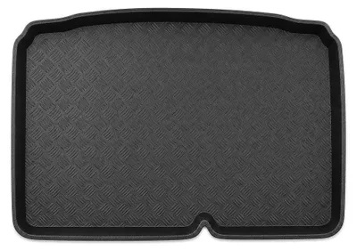 Produktbild von Kofferraumwanne für Skoda Fabia III 2014- (Schrägheck) – Schwarz, passgenau