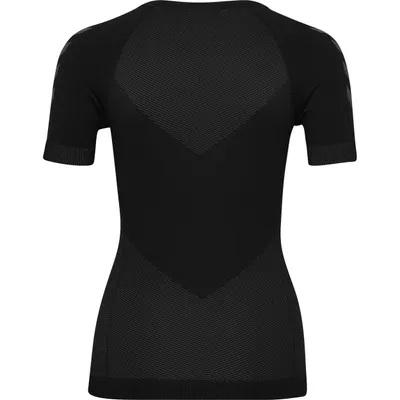 Produktbild von HUMMEL FIRST SEAMLESS JERSEY S/S WOMAN - 202644, Farbe:Schwarz, Textil:M/L
