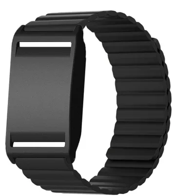 Immagine prodotto di INF Cinturino sostitutivo magnetico silicone per Polar Loop 26cm x 2.2cm Nero