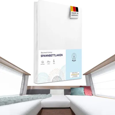 Produktbild von Premium-Spannbettlaken-Set für Wohnwagen, 3-teilig