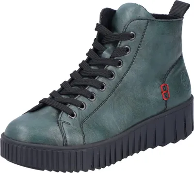 Produktbild von Rieker Schnür-,Zug-u.Schnallenstiefel in blau, Gr. 42