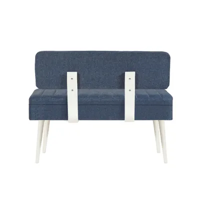 Immagine prodotto di Skye Decor, Vina 1048 - 1 - Bianco, Panche, Panca, Bianco, 110 x 82,5 x 40 cm