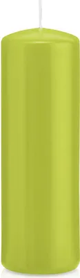 Produktbild von Wiedemann Stumpenkerzen Apfelgrün 150 x Ø 48 mm, 24 Stück