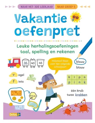 Zdjęcie produktu dla Deltas Ferienübungsspaß, lustige Zähl- und Schreibübungen – für Gruppe 5