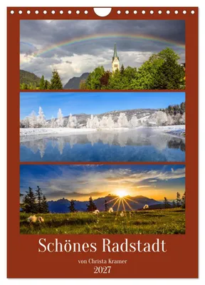 Produktbild von Schönes Radstadt (Wandkalender 2027 DIN A4 hoch), CALVENDO Monatskalender