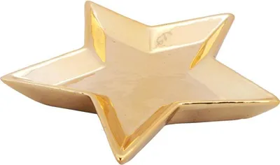 Obrázok produktu pre Tanier Hviezda Keramický Svietnik 12 Cm G