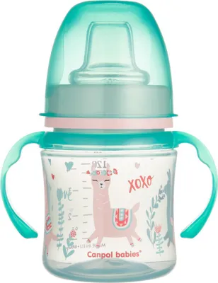 Zdjęcie produktu dla Canpol babies kubek treningowy niekapek easystart, sweet fun- zielony 120ml 6m+