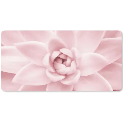 Produktbild von MuchoWow® Schreibtischunterlage Blume - Rosa - Natur - Pflanze 80x40 cm - XXL Mauspad - Gaming Mauspad