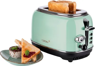 Produktbild von KORONA Retro 2-Scheiben Toaster mint