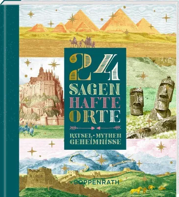 Obrázek produktu pro Adventskalenderbuch zum Aufschneiden – 24 SAGENhafte Orte: Rätsel, Mythen, Geheimnisse