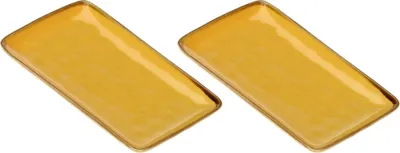 Zdjęcie produktu dla Rose&Tulipani zestaw 2 tac prostokątnych 27x19 cm R134302719Z