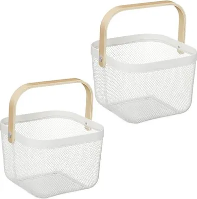 Obrázek produktu pro Drátěné koše s uchy, 2-bal