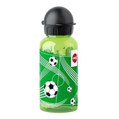 Zdjęcie produktu dla EMSA 518125 Butelka do picia dla dzieci 0,4 l Soccer, zielona
