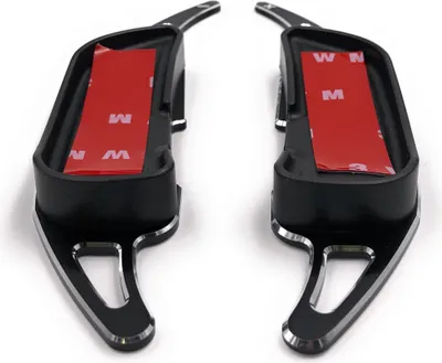 Produktbild von Onwomania Schaltwippen Dsg Shift Paddle für A45,  CLA45, C65-S65, GLE63, G63, CLS63 (2015-2016) C63 (15-17) SL63,GLA AMG GLS AMG(16)  Schwarz Aluminium