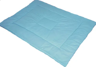 Produktbild von Spielmatte Spieldecke Krabbeldecke Kinder Baby Decke Baumwolle - 16 - Blau