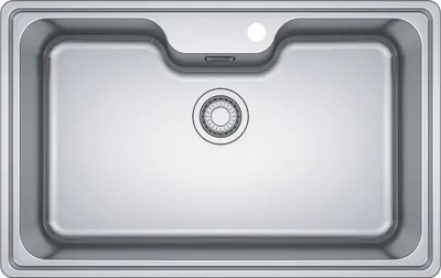 Obrázok produktu pre Franke BELL BCX 610-75, Vmontovaný drez, Obdĺžnikový, Nerezová oceľ, Nerezová oceľ, 1 misky/misiek, Obdĺžnikový