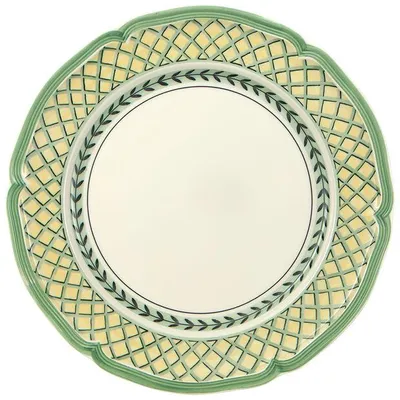 Zdjęcie produktu dla Villeroy & Boch French Garden Orange dinner plate, Talerz obiadowy, Okrągły, Porcelana, Zielony, Żółty, 26 cm, 650 g
