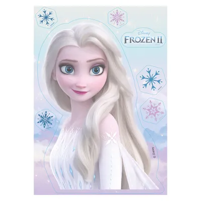 Produktbild von Esspapier Frozen II – Das Eiskönigreich zum Ausschneiden 21x14,8cm
