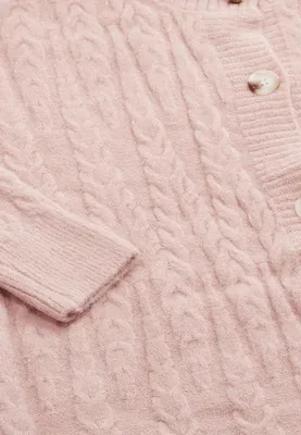 Image de Cardigan ALBEE pour femme - couleur pêche, taille M