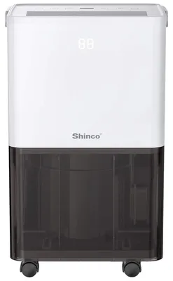 Obrázek produktu pro Odvlhčovač, kapacita 10 litrů za den, energeticky úsporný design, bílý