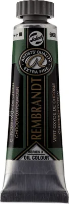 Obrázok produktu pre Olejová farba Rembrandt v tube 15 ml, chrómovozelená 668