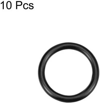 O-Ring 10 Stück - Nitrilkautschuk Dichtungsset - 33 mm Außendurchmesser - 25 mm Innendurchmesser - 4 mm Breite - Flexibel
